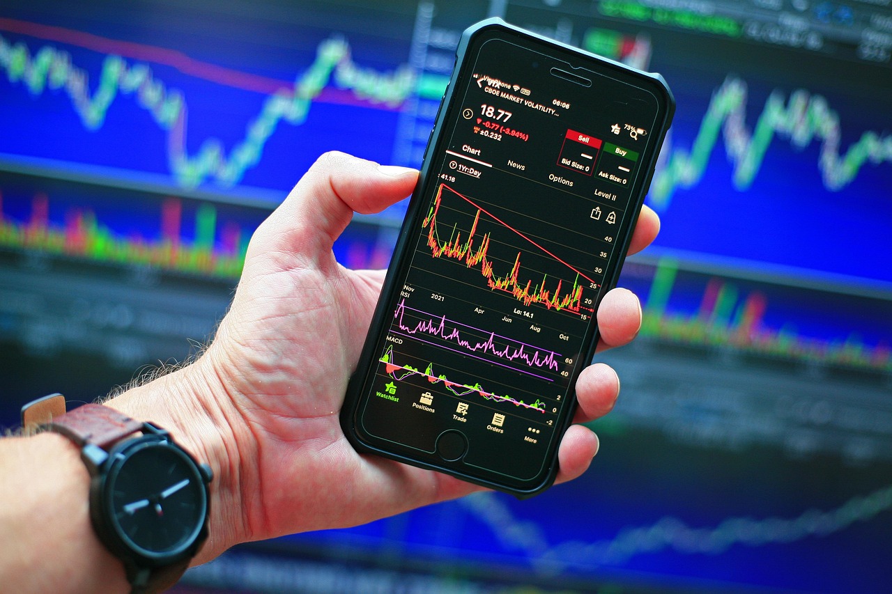 Trading data screen with price ticks — illustrating opaque pricing dynamics across gaming markets